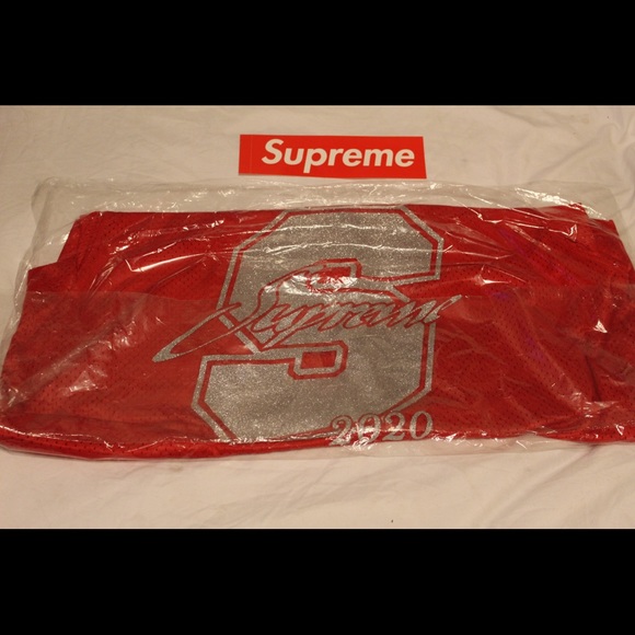 Supreme Glitter Football Large Top Red - SS20 - - Picture 5 of 6